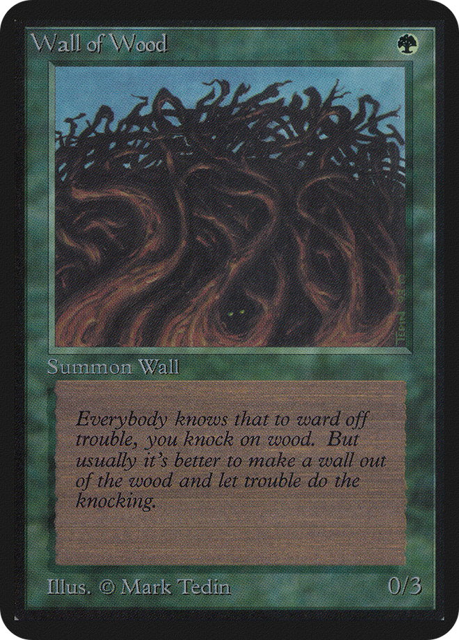Wall of Wood [Alpha Edition]