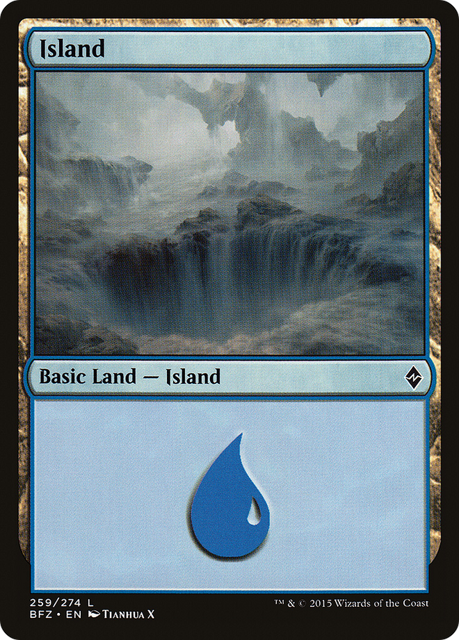 Island (259) [Battle for Zendikar]