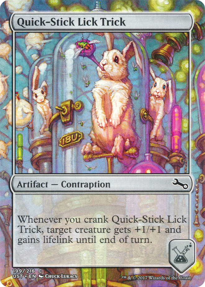 Quick-Stick Lick Trick [Unstable]