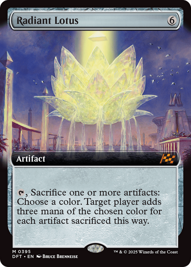 Radiant Lotus (Extended Art) [Aetherdrift]
