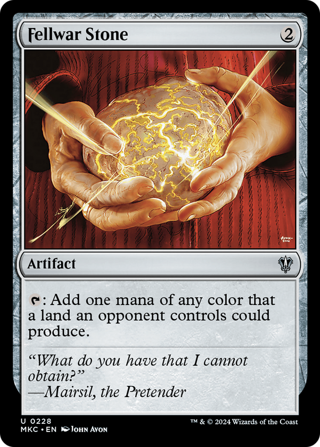 Fellwar Stone [Murders at Karlov Manor Commander]