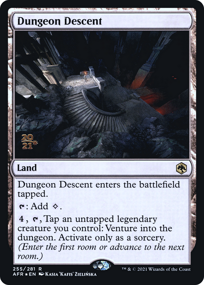 Dungeon Descent [Dungeons & Dragons: Adventures in the Forgotten Realms Prerelease Promos]