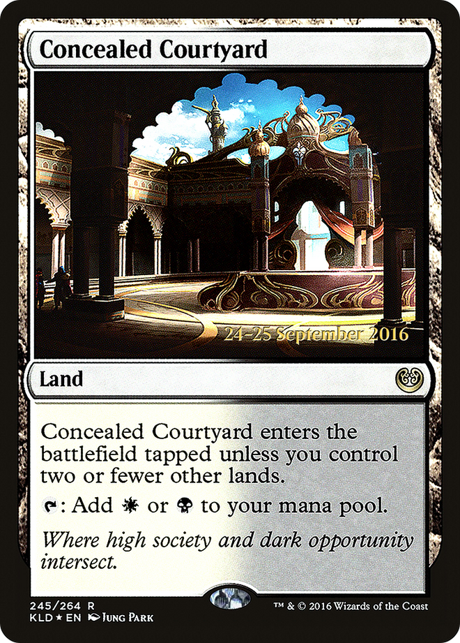 Concealed Courtyard [Kaladesh Prerelease Promos]