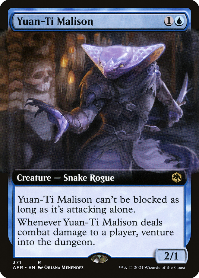 Yuan-Ti Malison (Extended Art) [Dungeons & Dragons: Adventures in the Forgotten Realms]