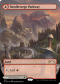 Needleverge Pathway // Pillarverge Pathway (Borderless) [Secret Lair: Ultimate Edition 2]