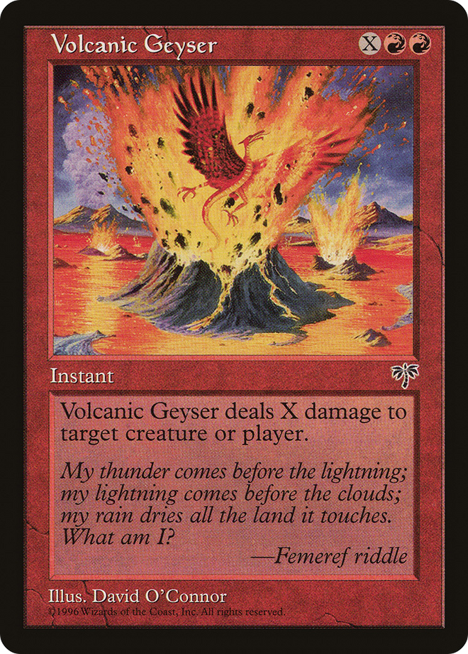 Volcanic Geyser [Mirage]