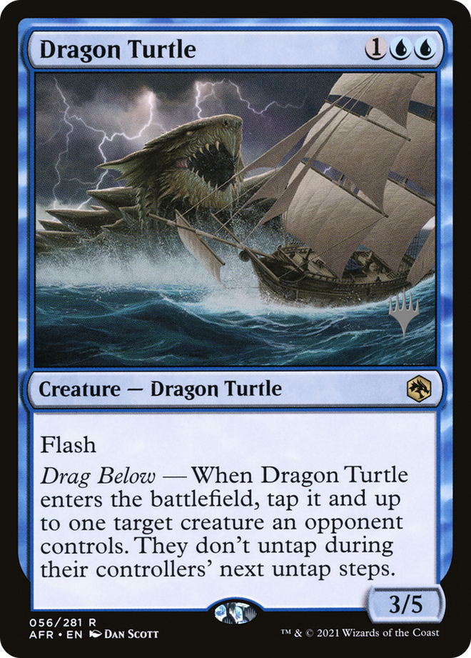 Dragon Turtle (Promo Pack) [Dungeons & Dragons: Adventures in the Forgotten Realms Promos]