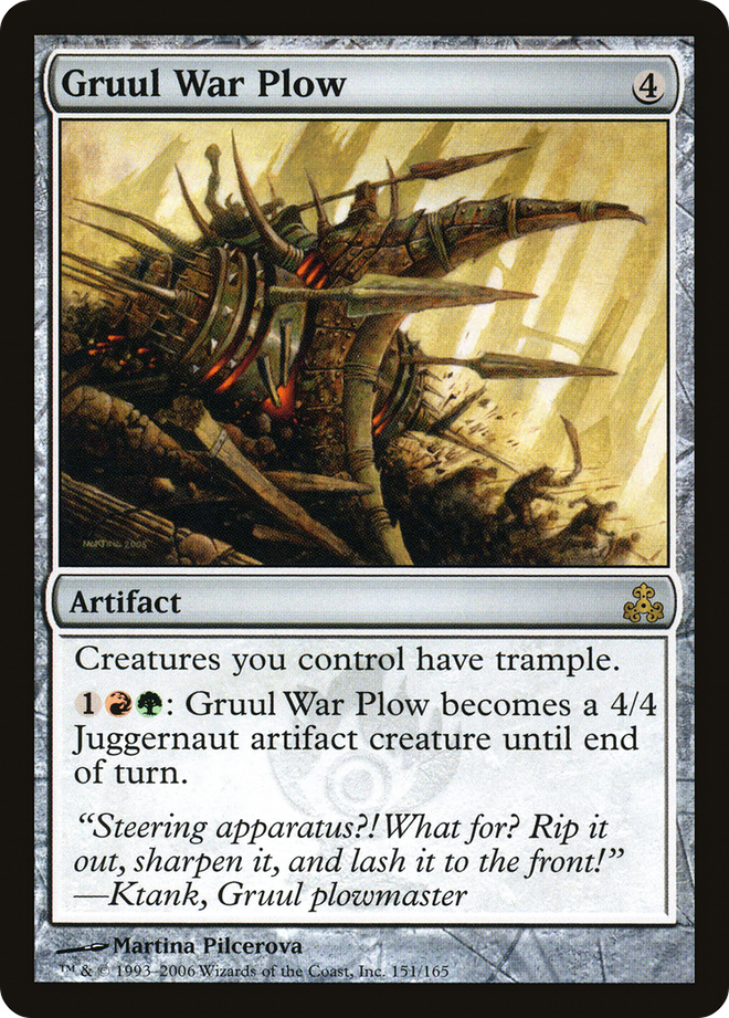 Gruul War Plow [Guildpact]