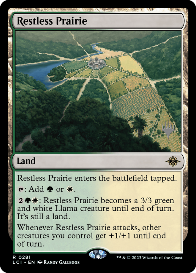 Restless Prairie (Promo Pack) [The Lost Caverns of Ixalan Promos]