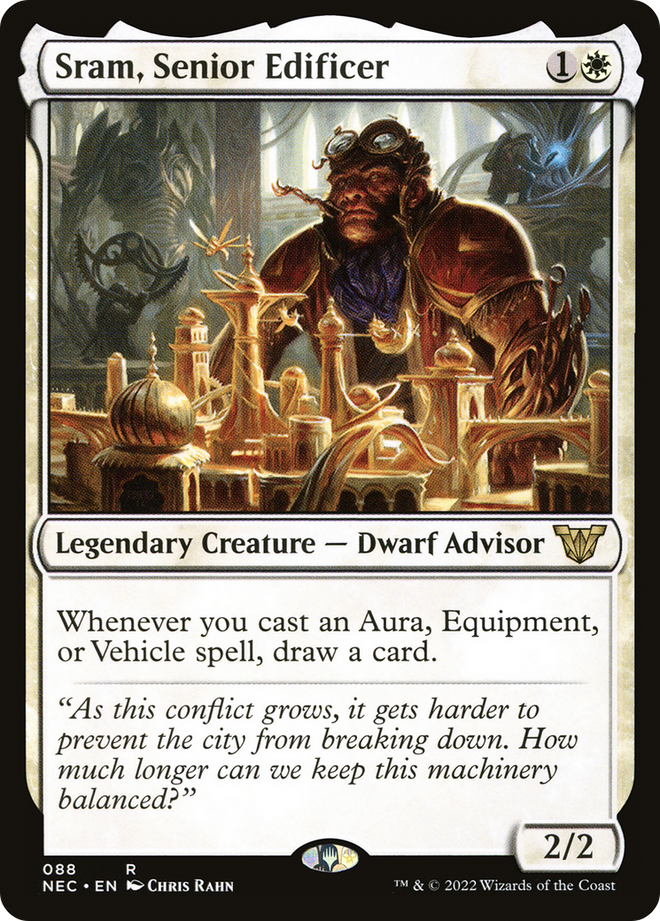 Sram, Senior Edificer [Kamigawa: Neon Dynasty Commander]