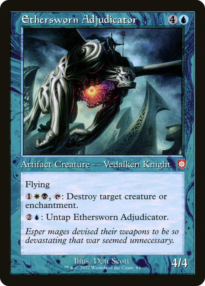 Ethersworn Adjudicator (Retro) [The Brothers' War Commander]