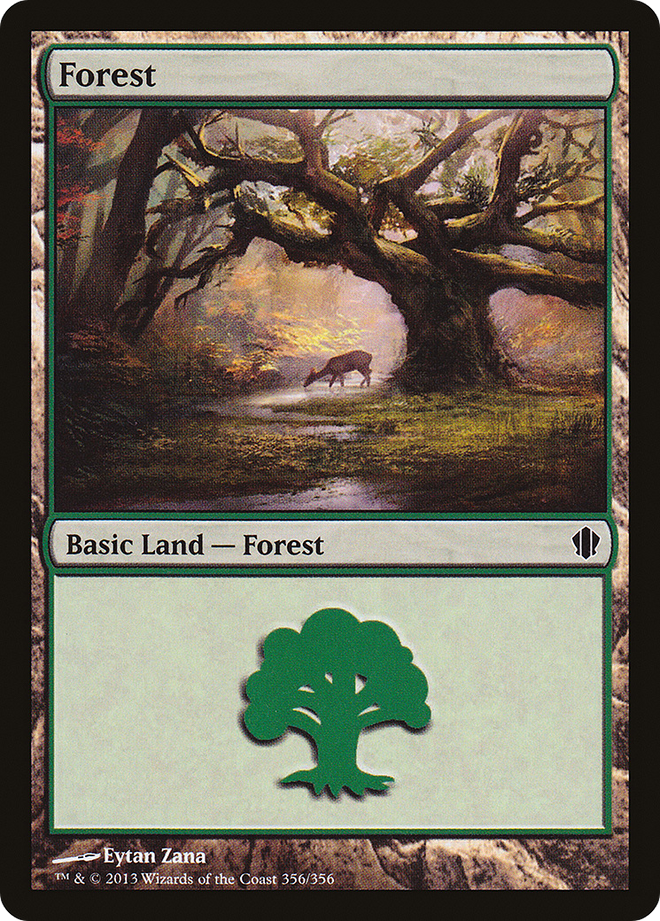 Forest (356) [Commander 2013]