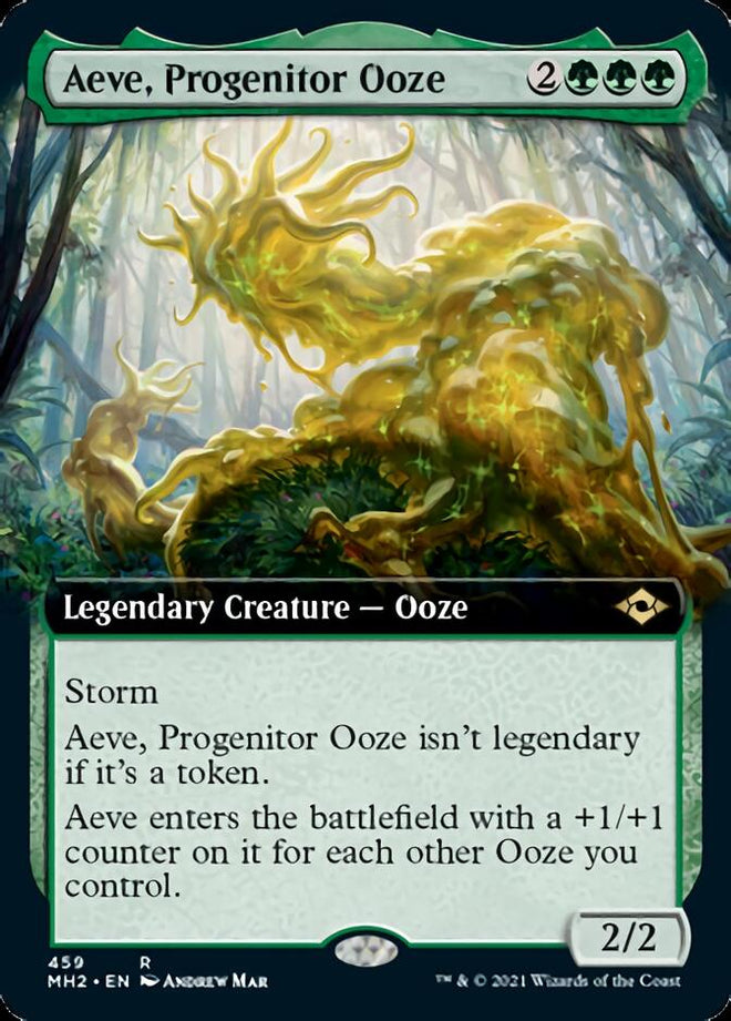 Aeve, Progenitor Ooze (Extended Art) (MH2-459) - Modern Horizons 2: (Extended Art)