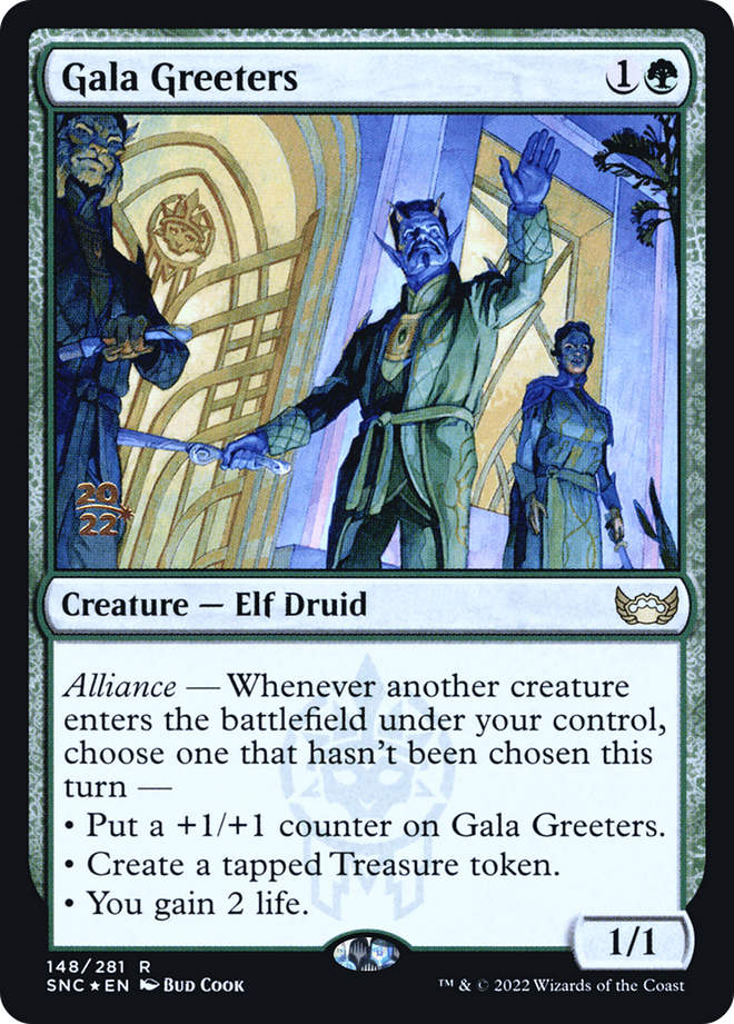Gala Greeters [Streets of New Capenna Prerelease Promos]