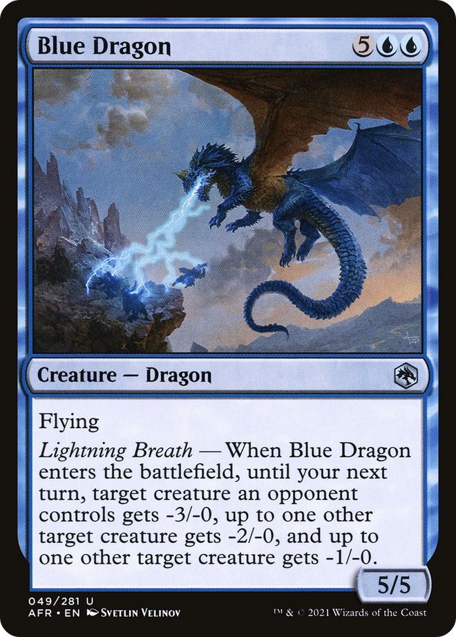 Blue Dragon [Dungeons & Dragons: Adventures in the Forgotten Realms]