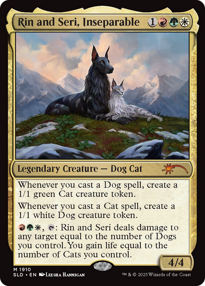 Rin and Seri, Inseparable (1910) [Secret Lair Drop Series]