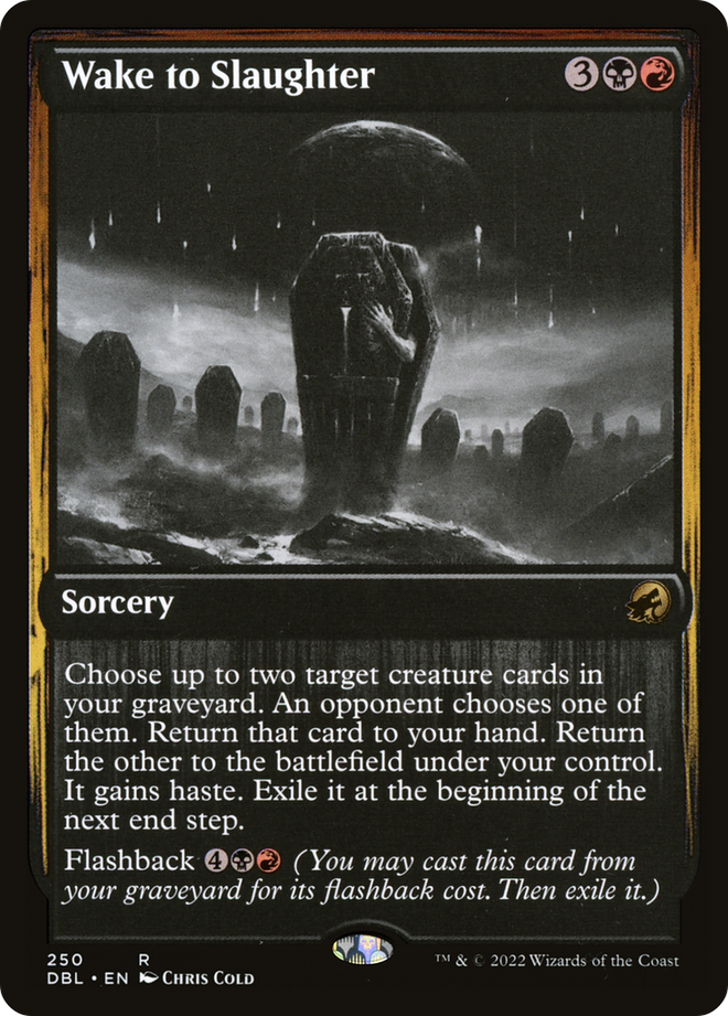Wake to Slaughter [Innistrad: Double Feature]