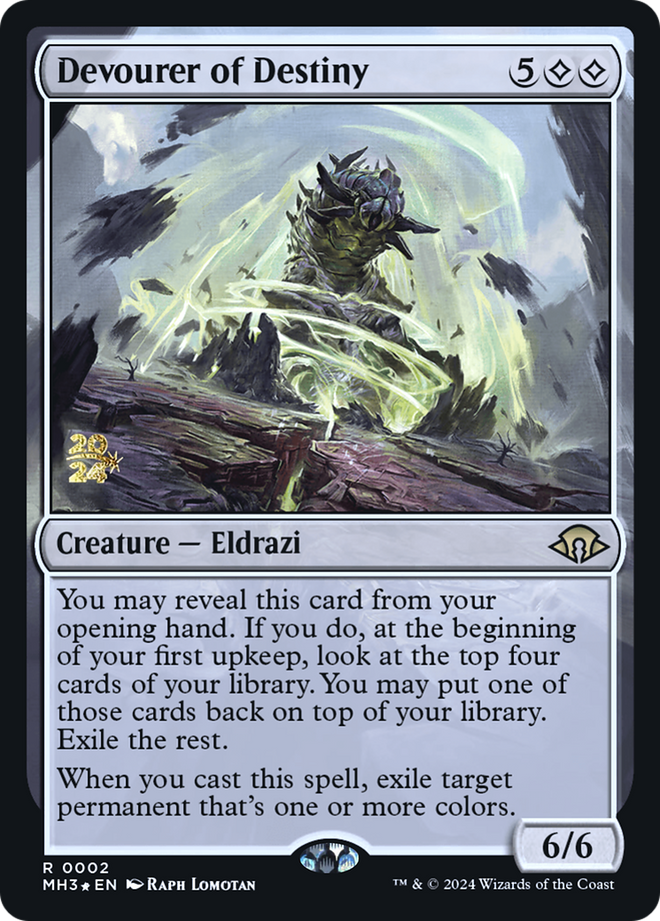 Devourer of Destiny [Modern Horizons 3 Prerelease Promos]