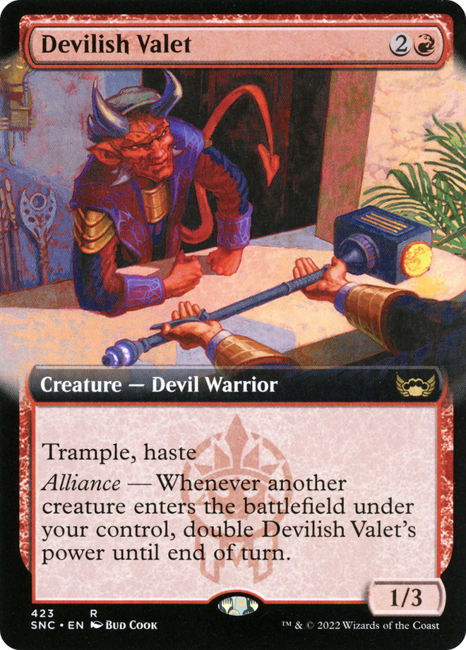 Devilish Valet (Extended Art) [Streets of New Capenna]