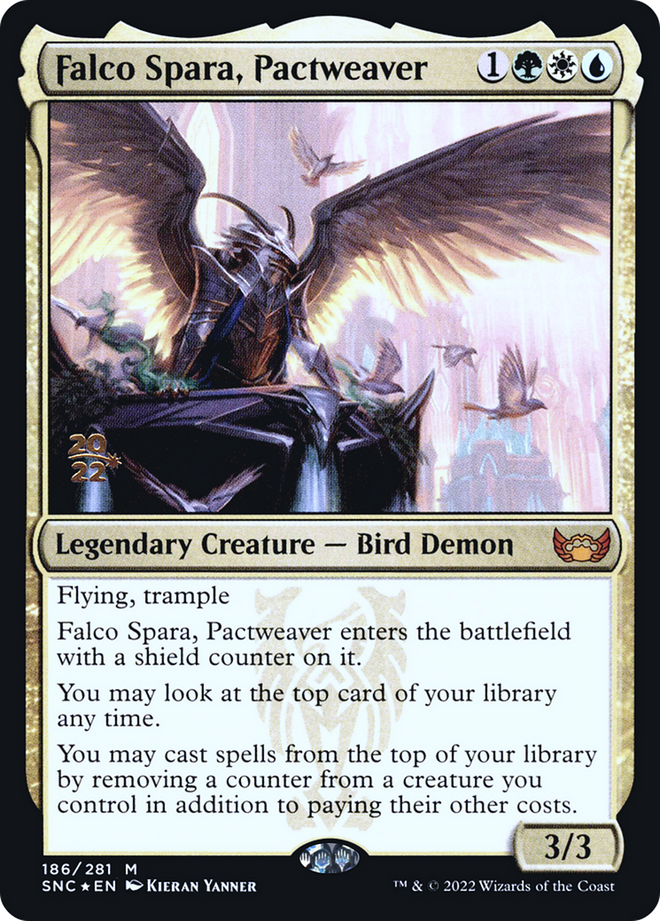 Falco Spara, Pactweaver [Streets of New Capenna Prerelease Promos]