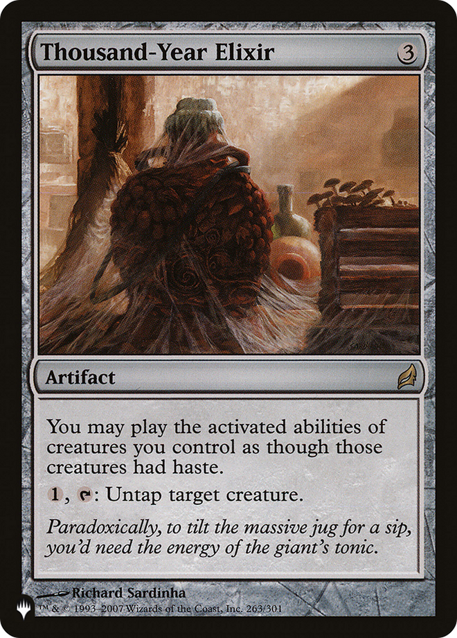 Thousand-Year Elixir [The List]