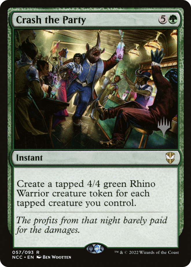 Crash the Party (Promo Pack) [Streets of New Capenna Commander Promos]