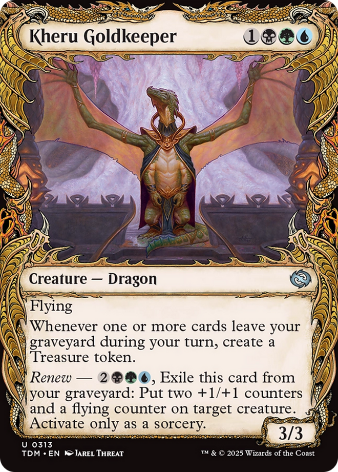 Kheru Goldkeeper (Showcase) [Tarkir: Dragonstorm]