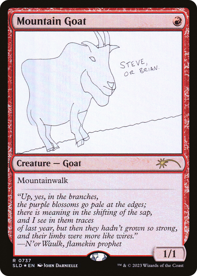 Mountain Goat [Secret Lair Drop Series]