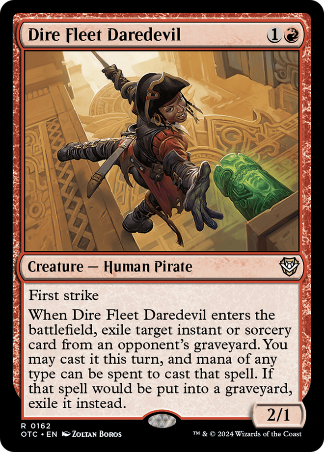 Dire Fleet Daredevil [Outlaws of Thunder Junction Commander]
