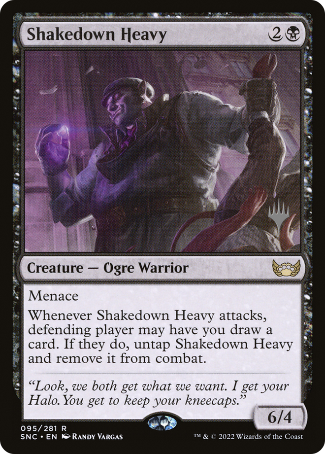 Shakedown Heavy (Promo Pack) [Streets of New Capenna Promos]