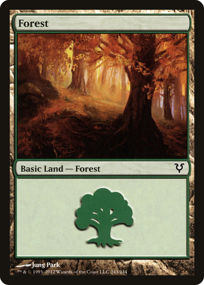 Forest (243) [Avacyn Restored]