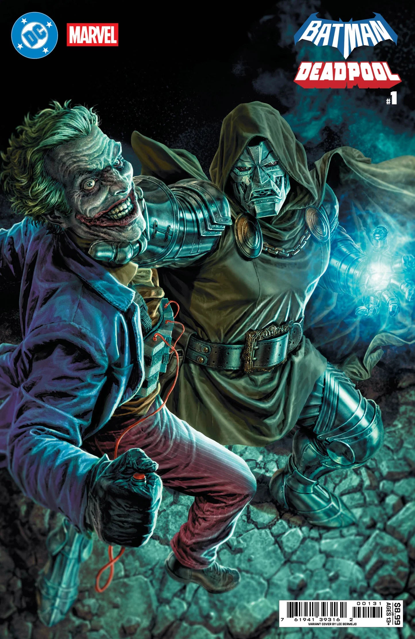 Batman Deadpool #1 joker, doctor doom ! - NM