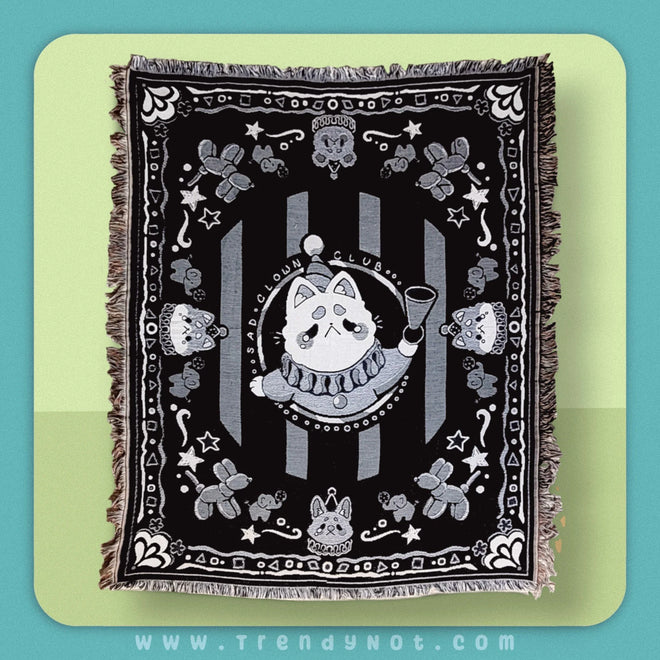 Bumbleberry Hollows Knit Blanket - Sad Clown Club