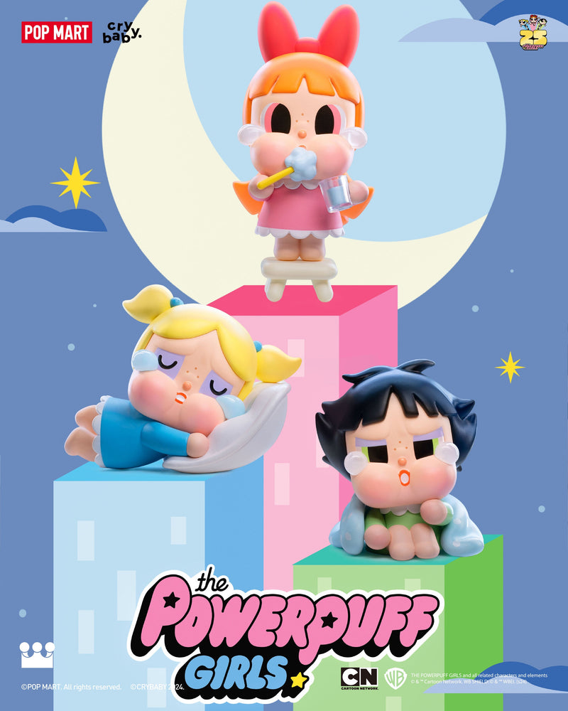 POP MART CRYBABY × Powerpuff Girls Series Figures