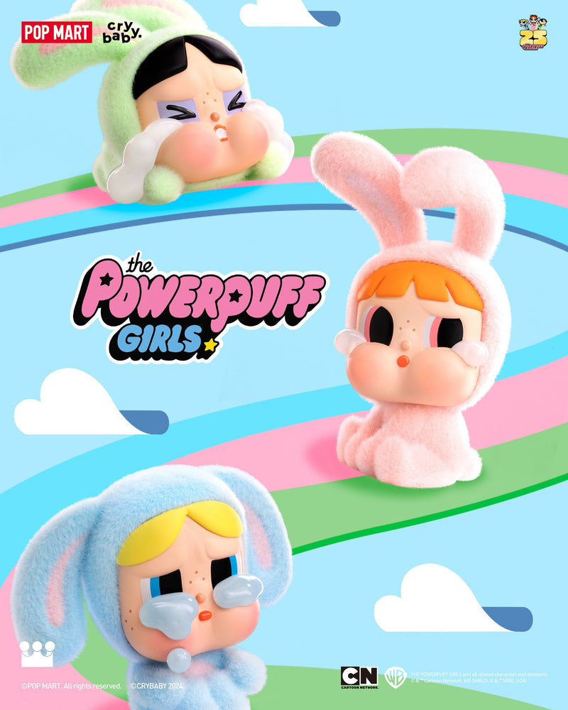 POP MART CRYBABY × Powerpuff Girls Series Figures