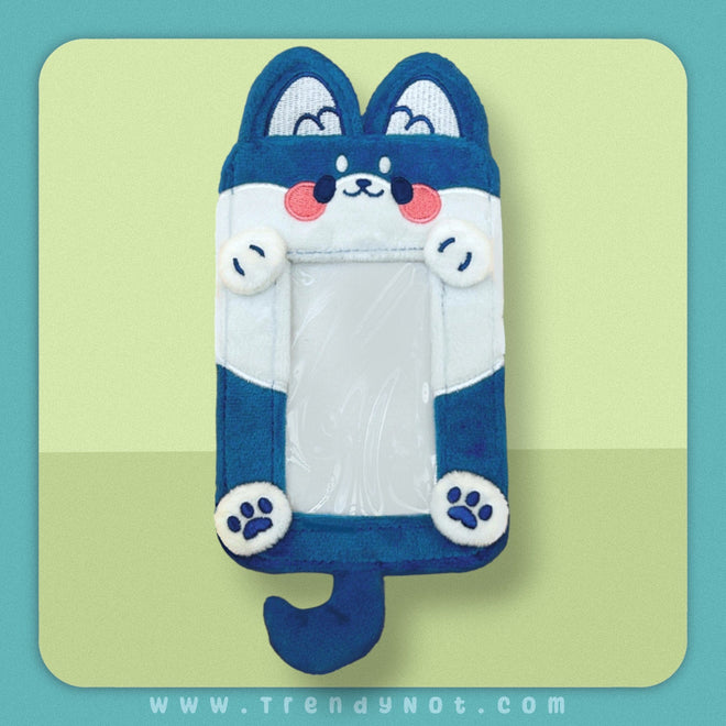 Bumbleberry Hollows Card Holder - Husky Blue Bao