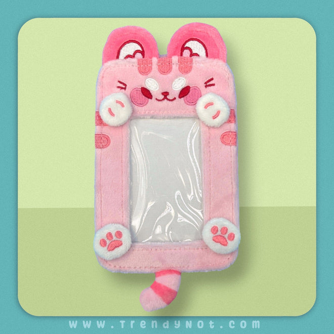 Bumbleberry Hollows Card Holder - Fripouille the Tiger (PINK)