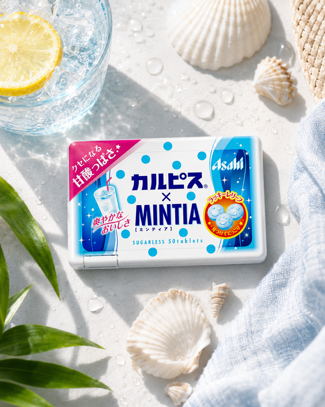 Asahi Mintia Mints - Calpis x Mintia Breeze