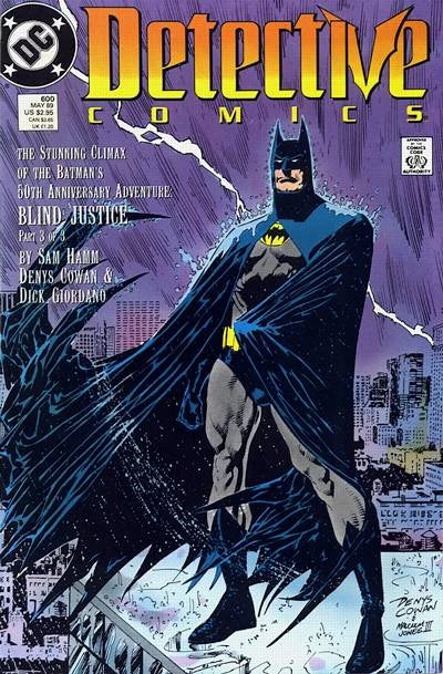 Detective Comics #600 Anniversary - NM