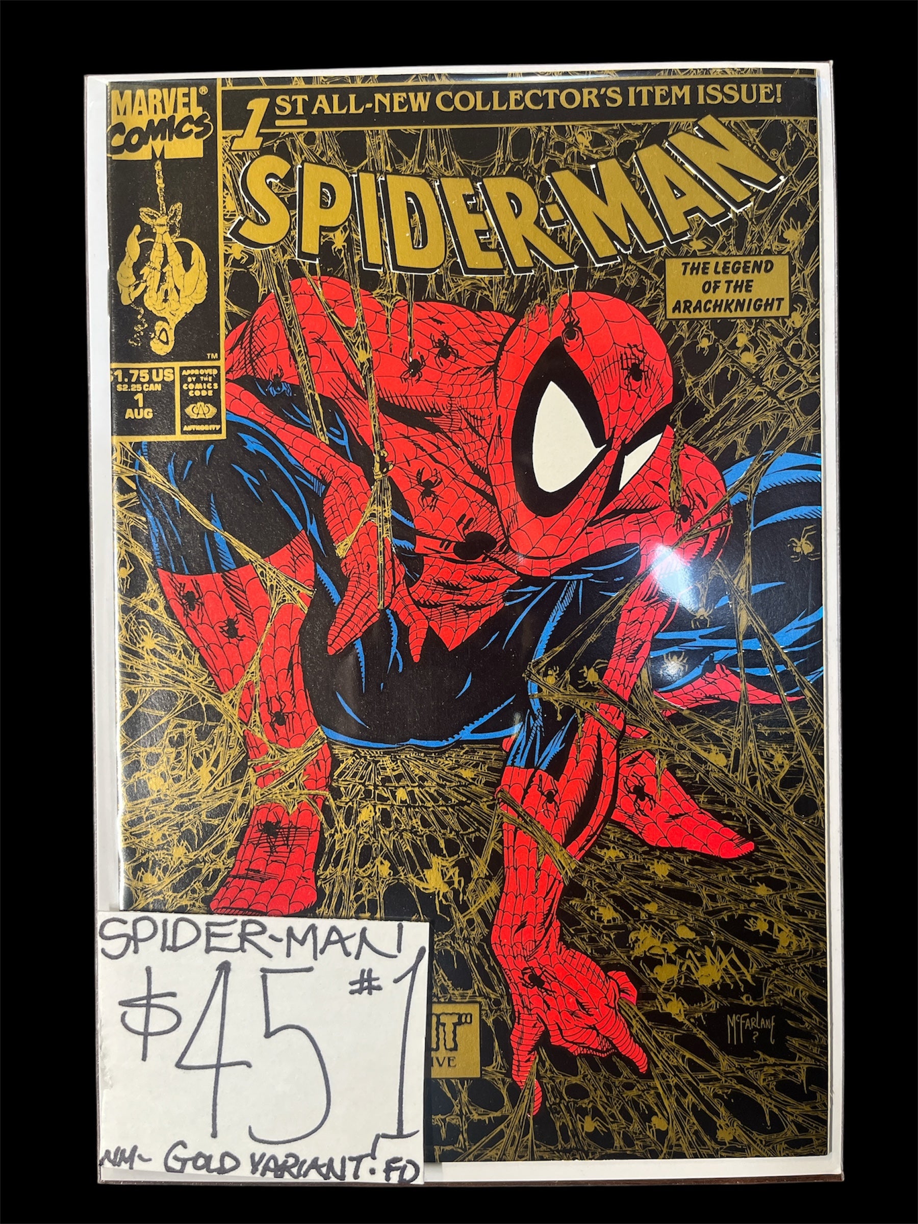 Spider-Man #1 Gold Variant