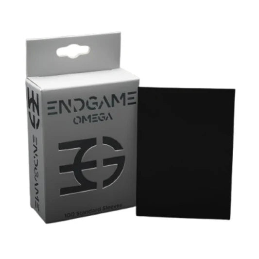 Endgame - Standard Card Sleeves 100ct - Omega - Obsidian Black