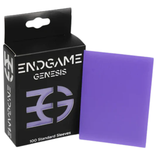 Endgame - Standard Card Sleeves 100ct - Omega - Nightshade Purple