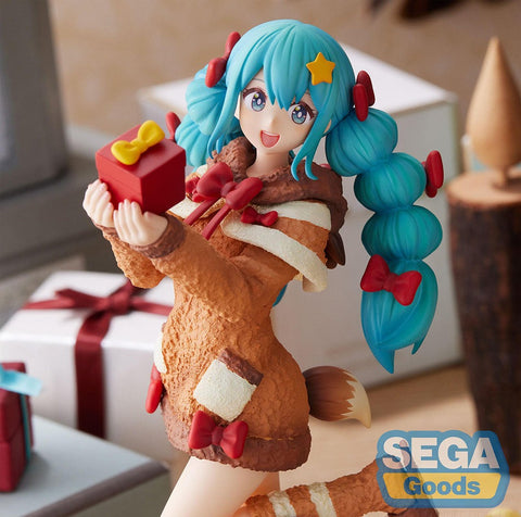 New SEGA Hatsune Miku 2022 Christmas Ver. Super Premium Figure from Japan
