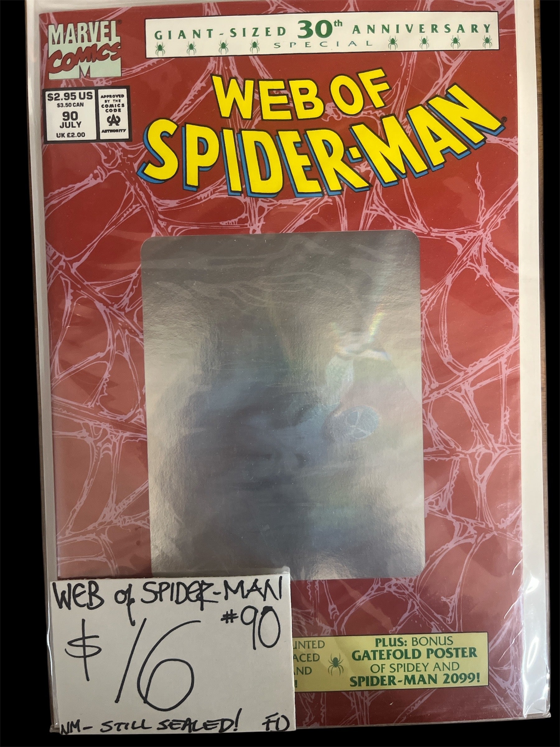 Web of Spider-Man #90 Still sealed
