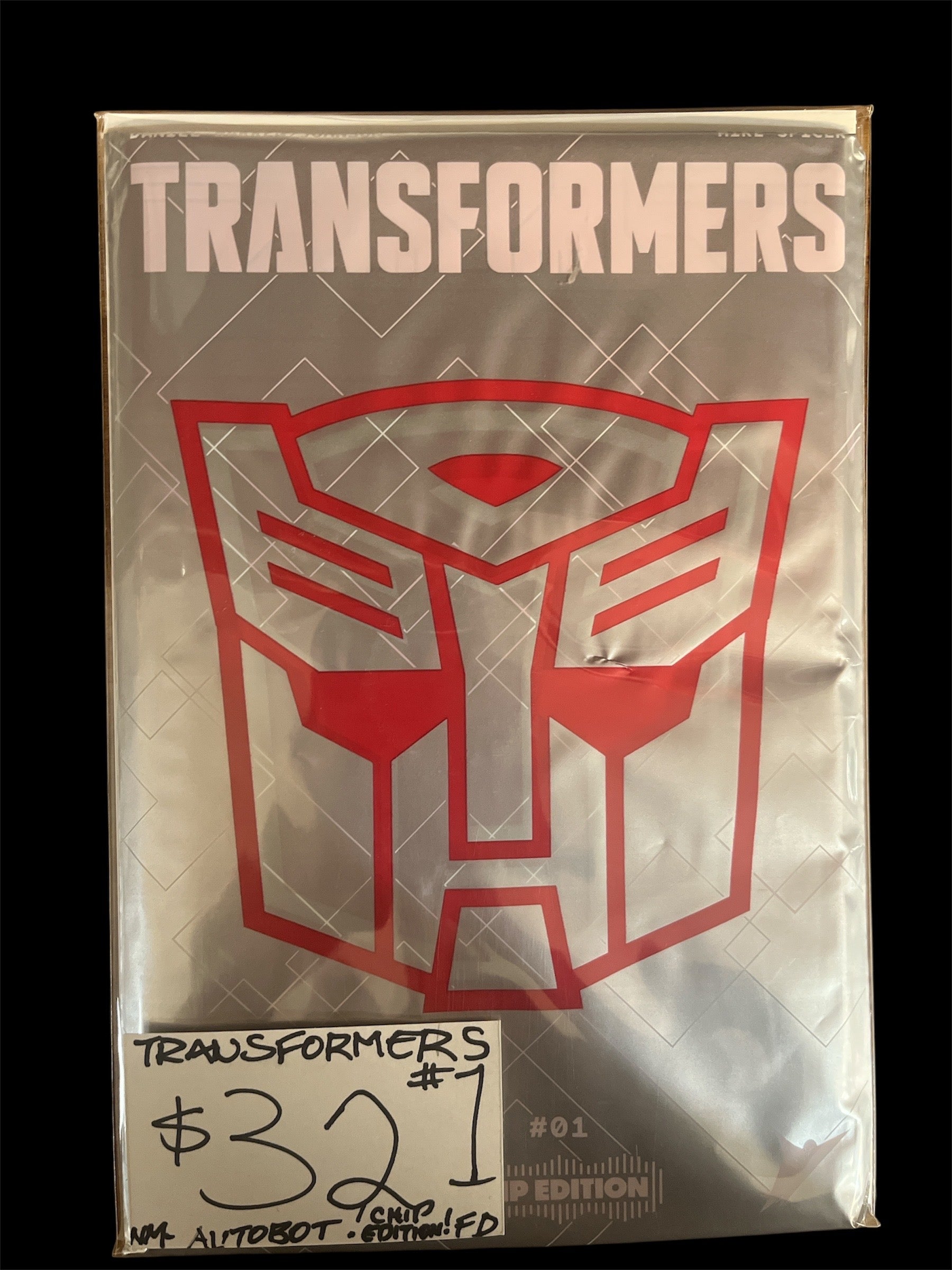 Transformers #1 Autobot sound chip edition