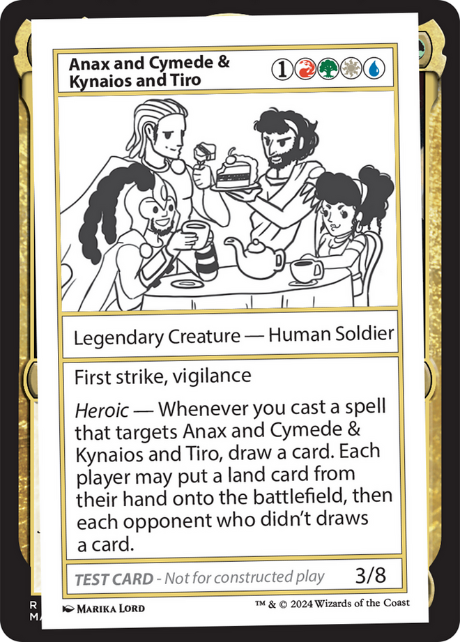 Anax and Cymede & Kynaios and Tiro (MB2PC-) - Mystery Booster 2