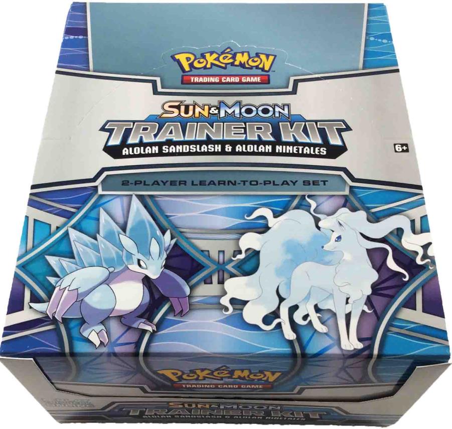 Sun & Moon: Trainer Kit Display (Alolan Sandslash & Alolan Ninetales)