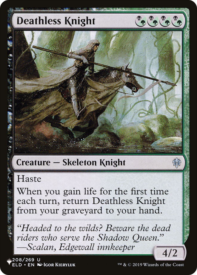 Deathless Knight [The List]