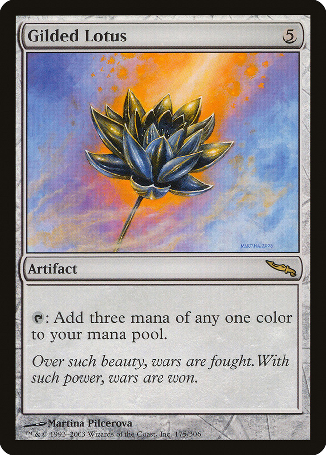 Gilded Lotus [Mirrodin]