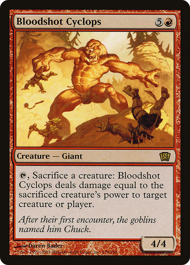 Bloodshot Cyclops [Eighth Edition]